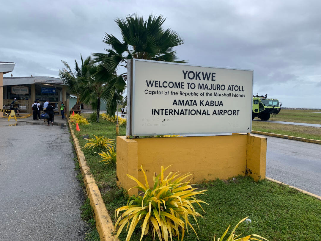 Wotje Welcome Sign